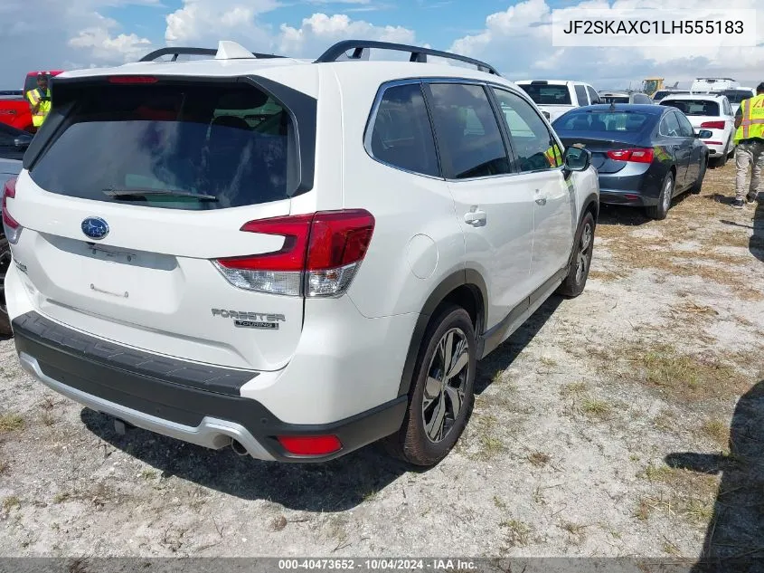 2020 Subaru Forester Touring VIN: JF2SKAXC1LH555183 Lot: 40473652