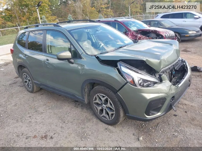 2020 Subaru Forester Premium VIN: JF2SKAJC4LH423270 Lot: 40497986