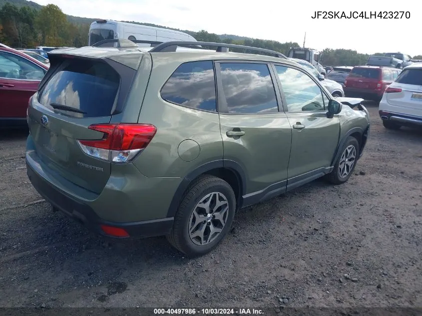 2020 Subaru Forester Premium VIN: JF2SKAJC4LH423270 Lot: 40497986