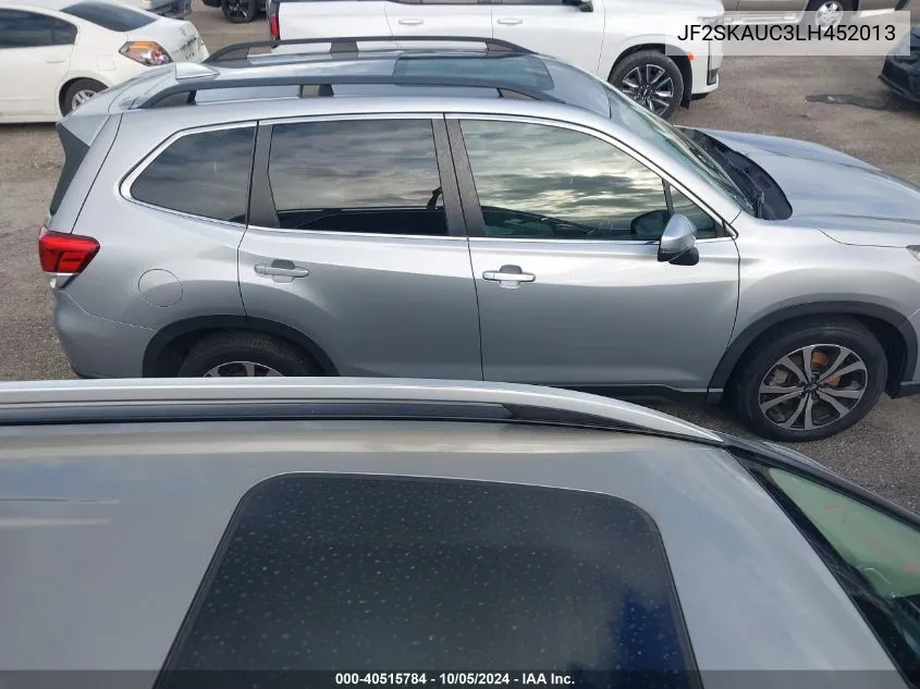 2020 Subaru Forester Limited VIN: JF2SKAUC3LH452013 Lot: 40515784