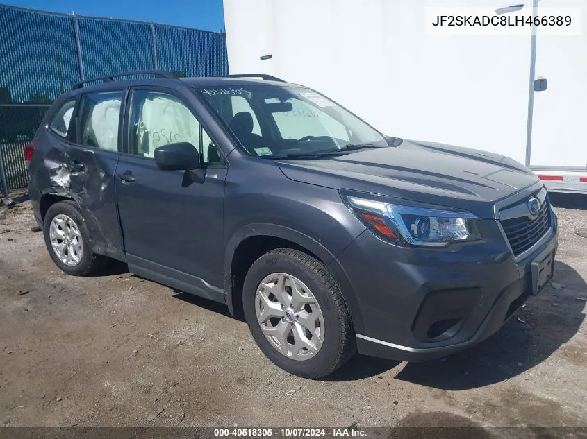 2020 Subaru Forester VIN: JF2SKADC8LH466389 Lot: 40518305