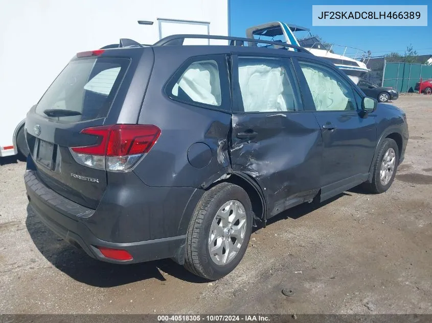 2020 Subaru Forester VIN: JF2SKADC8LH466389 Lot: 40518305