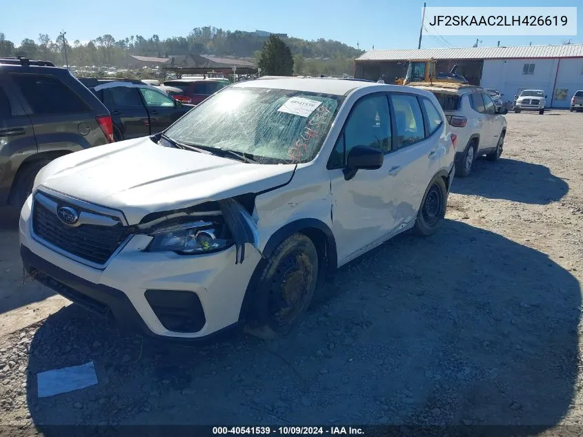 JF2SKAAC2LH426619 2020 Subaru Forester