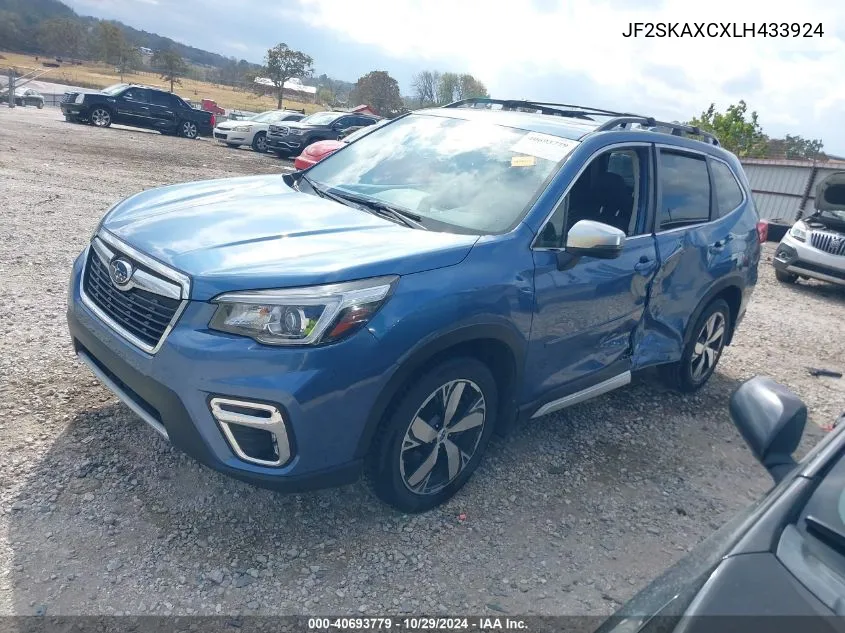 2020 Subaru Forester Touring VIN: JF2SKAXCXLH433924 Lot: 40693779