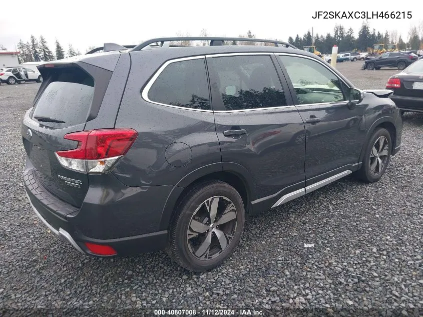 2020 Subaru Forester Touring VIN: JF2SKAXC3LH466215 Lot: 40807008