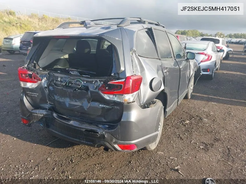 JF2SKEJC5MH417051 2021 Subaru Forester