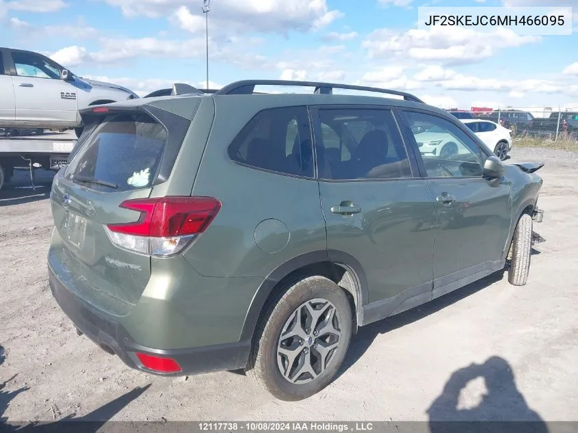 2021 Subaru Forester VIN: JF2SKEJC6MH466095 Lot: 12117738