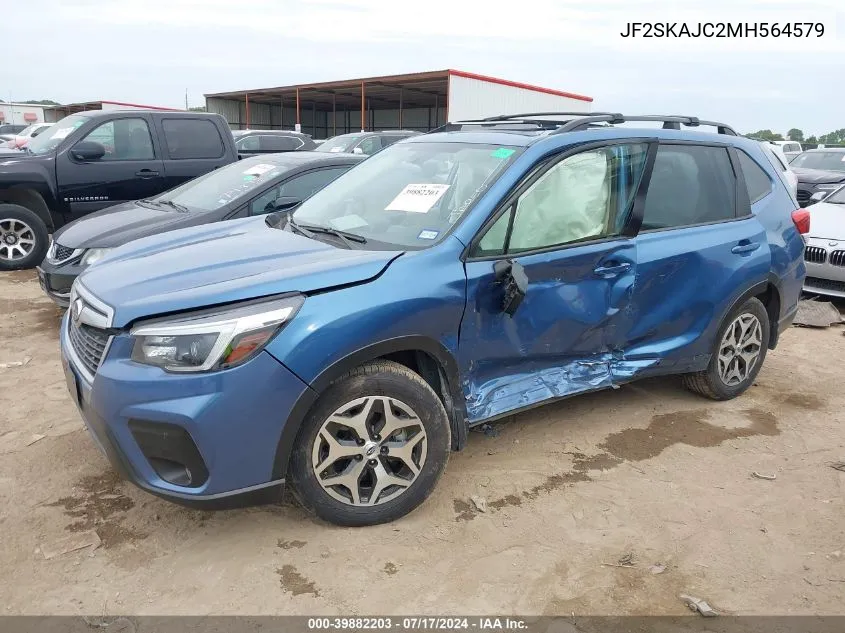 JF2SKAJC2MH564579 2021 Subaru Forester Premium