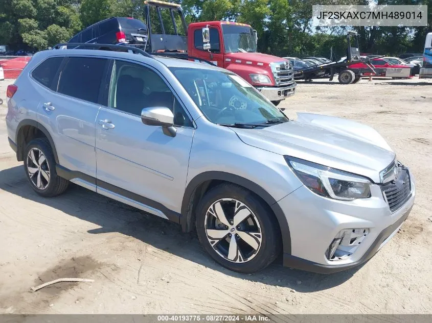 2021 Subaru Forester Touring VIN: JF2SKAXC7MH489014 Lot: 40193775