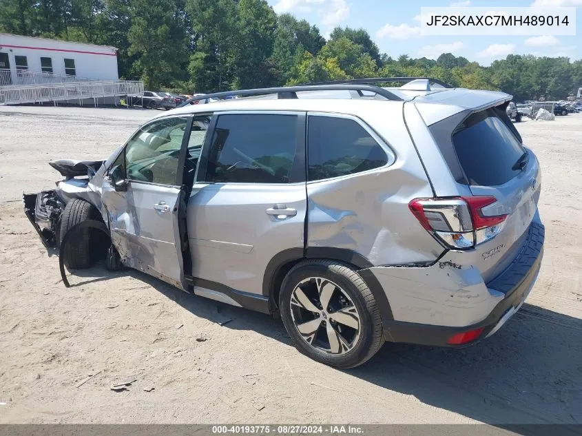 2021 Subaru Forester Touring VIN: JF2SKAXC7MH489014 Lot: 40193775