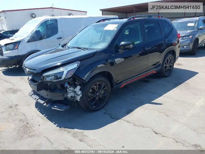 JF2SKALC3MH541650 2021 Subaru Forester Sport