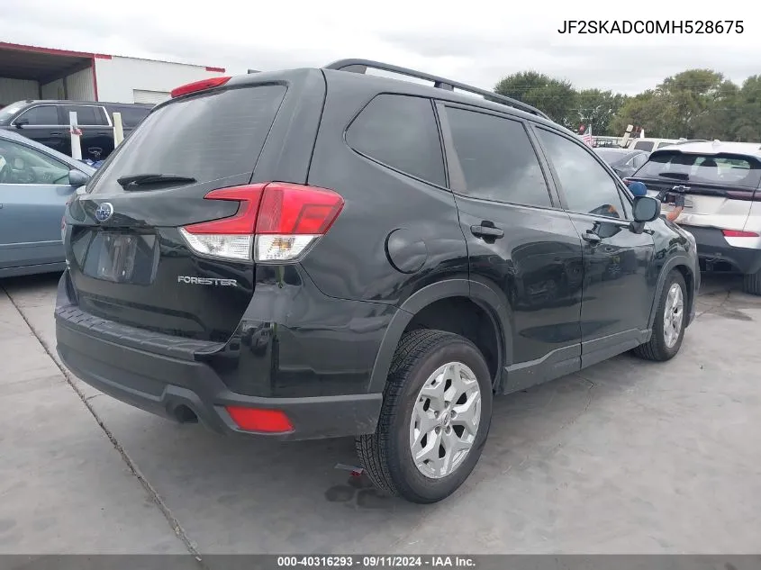 JF2SKADC0MH528675 2021 Subaru Forester