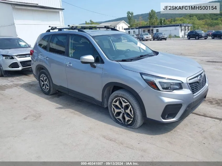 JF2SKAFC1MH500154 2021 Subaru Forester Premium