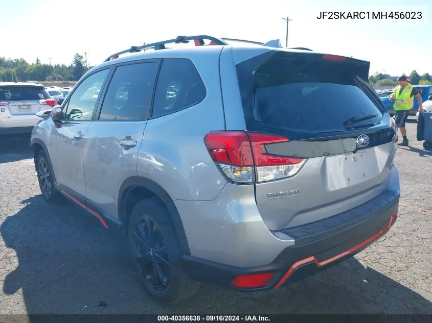 2021 Subaru Forester Sport VIN: JF2SKARC1MH456023 Lot: 40356638