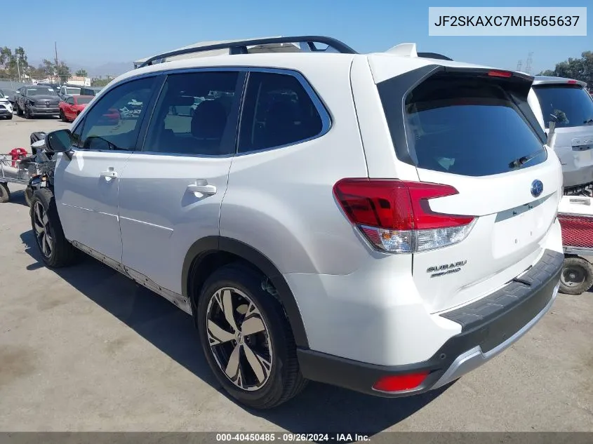 2021 Subaru Forester Touring VIN: JF2SKAXC7MH565637 Lot: 40450485