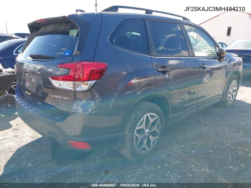 JF2SKAJC3MH484210 2021 Subaru Forester Premium