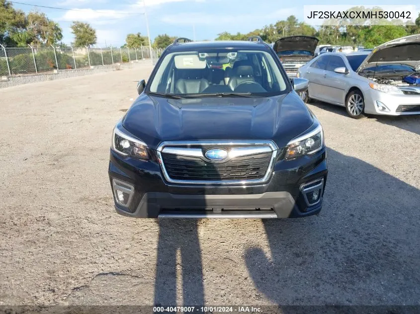 2021 Subaru Forester Touring VIN: JF2SKAXCXMH530042 Lot: 40479007