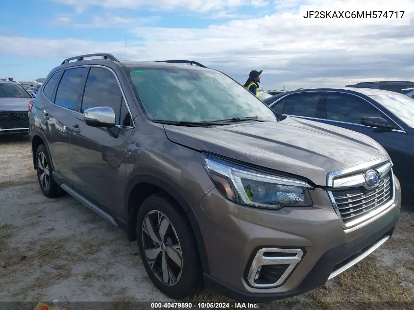 2021 Subaru Forester Touring VIN: JF2SKAXC6MH574717 Lot: 40479890