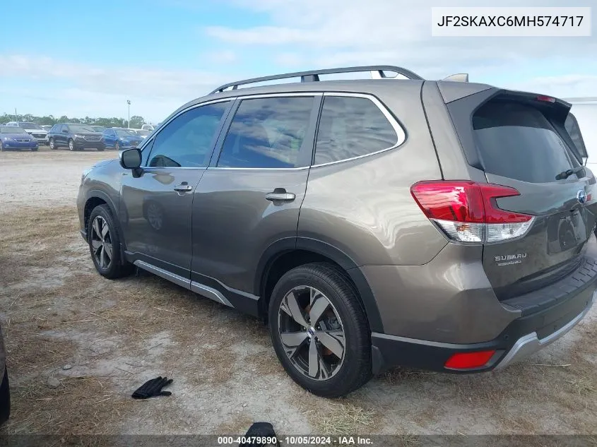 2021 Subaru Forester Touring VIN: JF2SKAXC6MH574717 Lot: 40479890