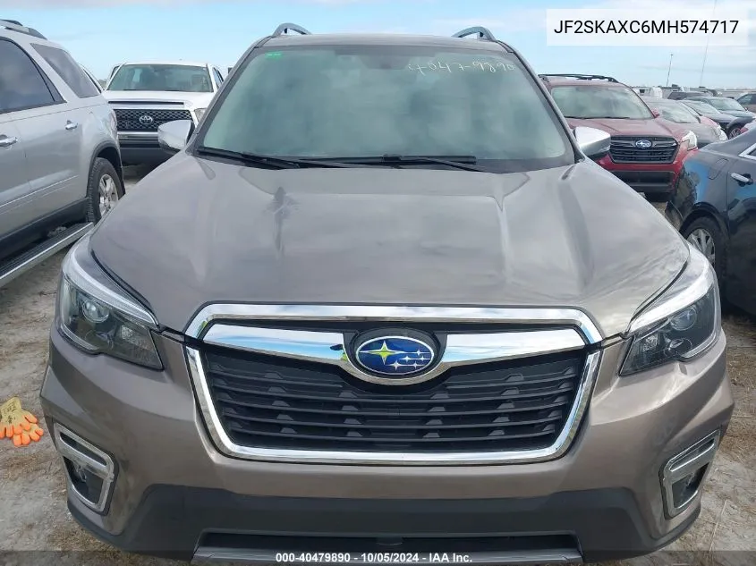 2021 Subaru Forester Touring VIN: JF2SKAXC6MH574717 Lot: 40479890