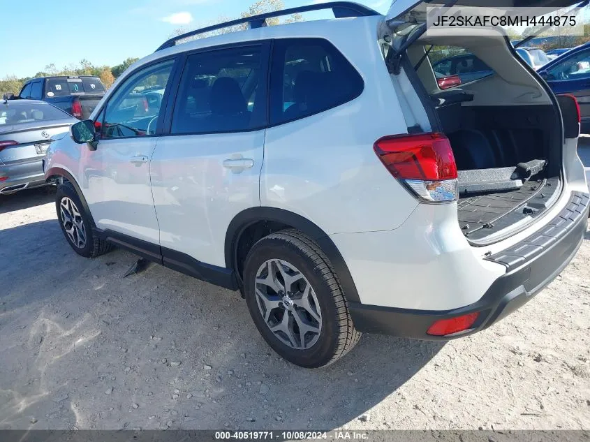 JF2SKAFC8MH444875 2021 Subaru Forester Premium