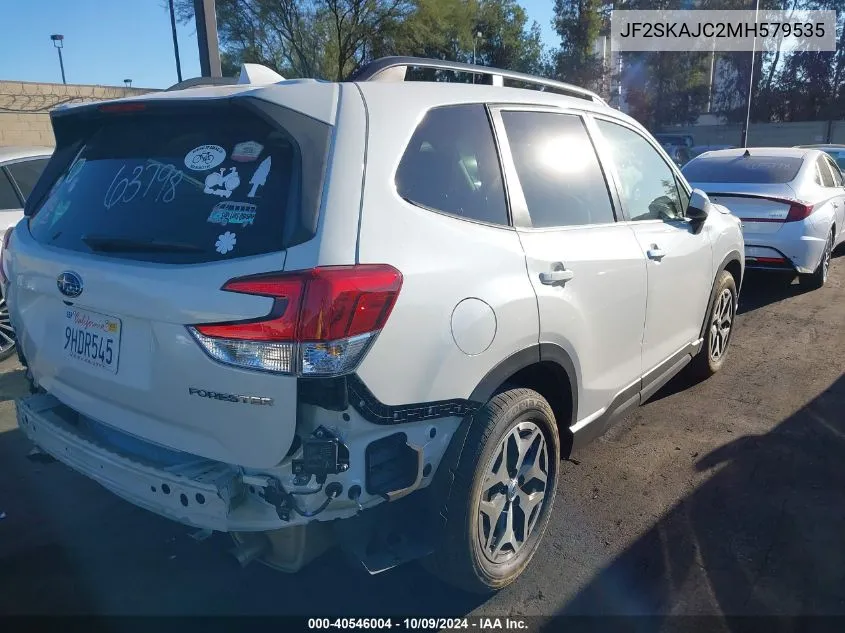 JF2SKAJC2MH579535 2021 Subaru Forester Premium