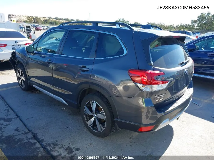 2021 Subaru Forester Touring VIN: JF2SKAXC0MH533466 Lot: 40895927