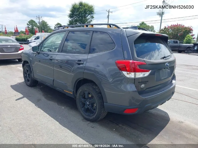 JF2SKAMC8NH526030 2022 Subaru Forester Wilderness