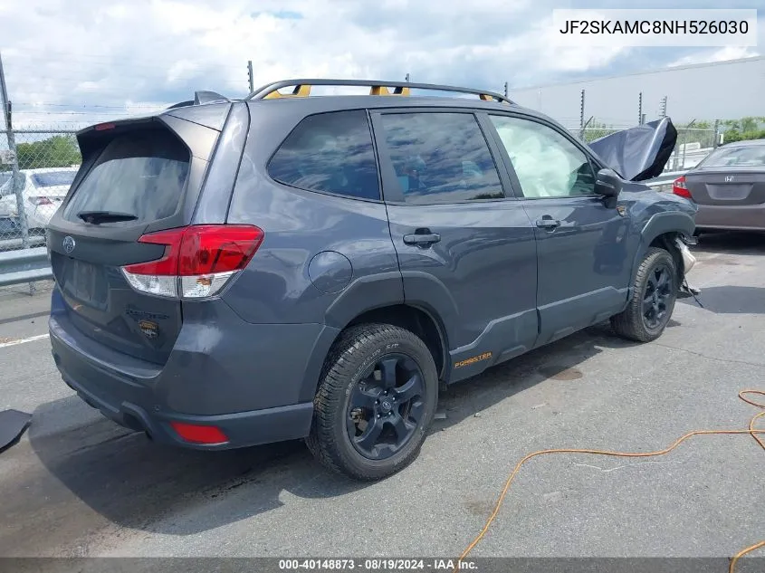 JF2SKAMC8NH526030 2022 Subaru Forester Wilderness