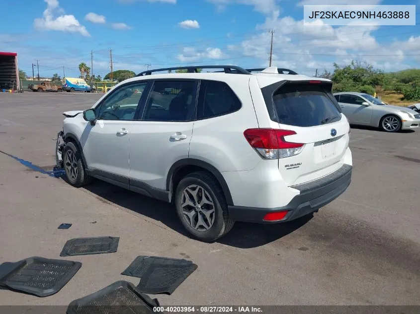 JF2SKAEC9NH463888 2022 Subaru Forester Premium