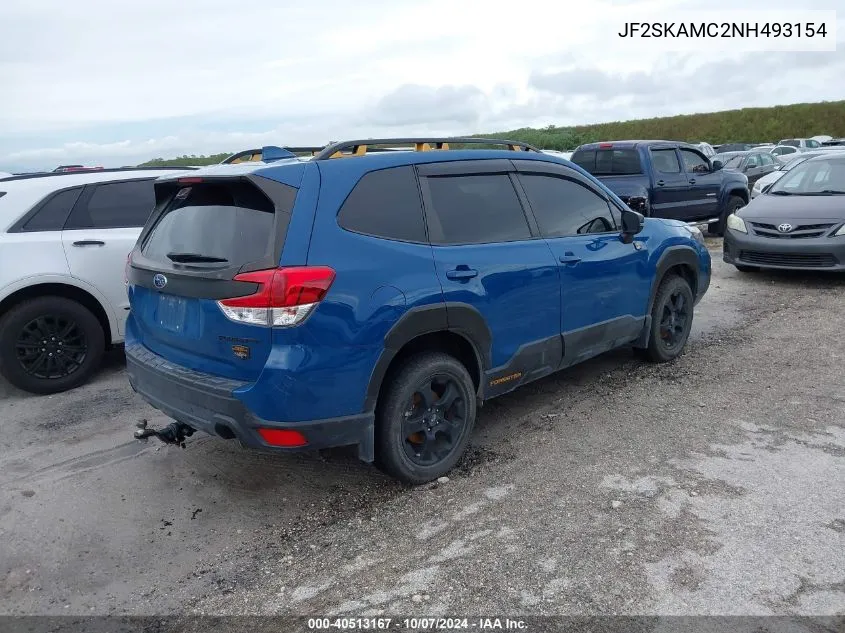 JF2SKAMC2NH493154 2022 Subaru Forester Wilderness