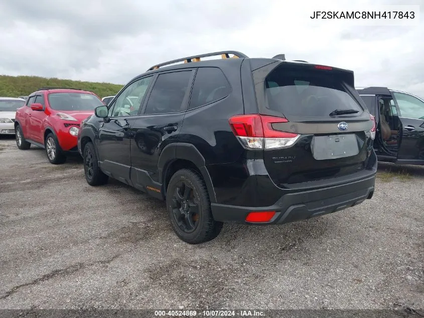 JF2SKAMC8NH417843 2022 Subaru Forester Wilderness