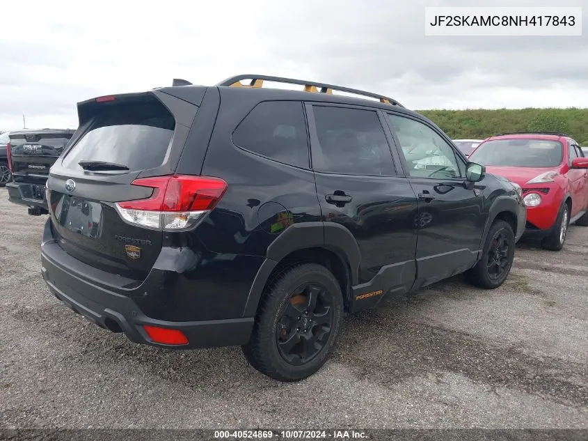 JF2SKAMC8NH417843 2022 Subaru Forester Wilderness