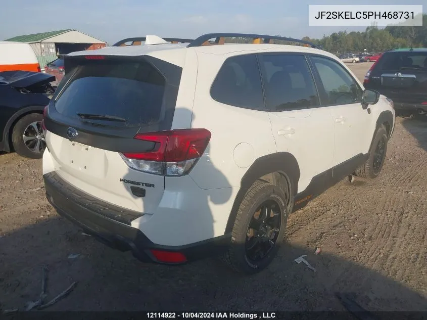 2023 Subaru Forester VIN: JF2SKELC5PH468731 Lot: 12114922