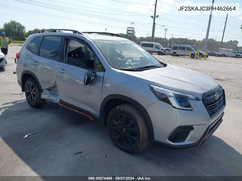 2023 Subaru Forester Sport VIN: JF2SKAJC3PH462664 Lot: 39374469