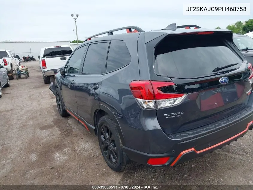 JF2SKAJC9PH468758 2023 Subaru Forester Sport