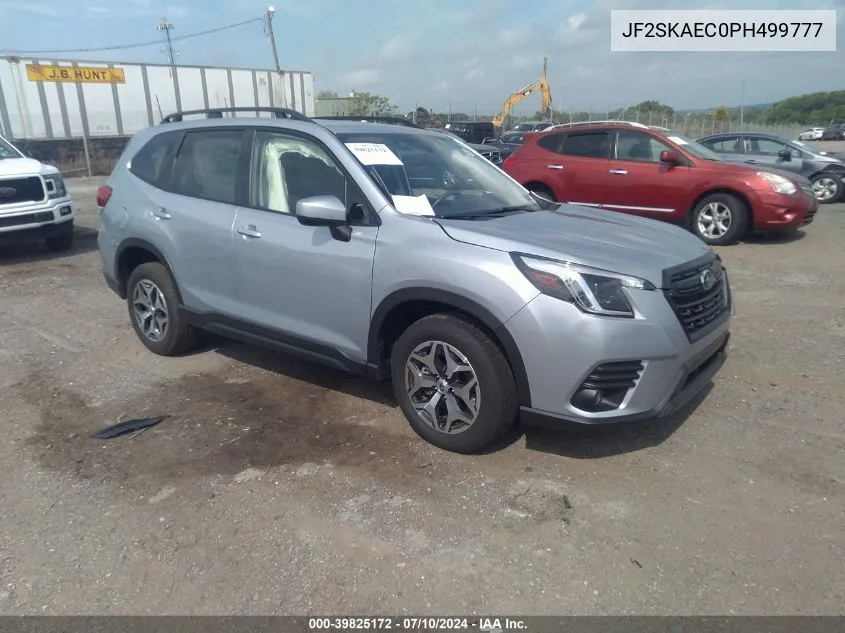 2023 Subaru Forester Premium VIN: JF2SKAEC0PH499777 Lot: 39825172