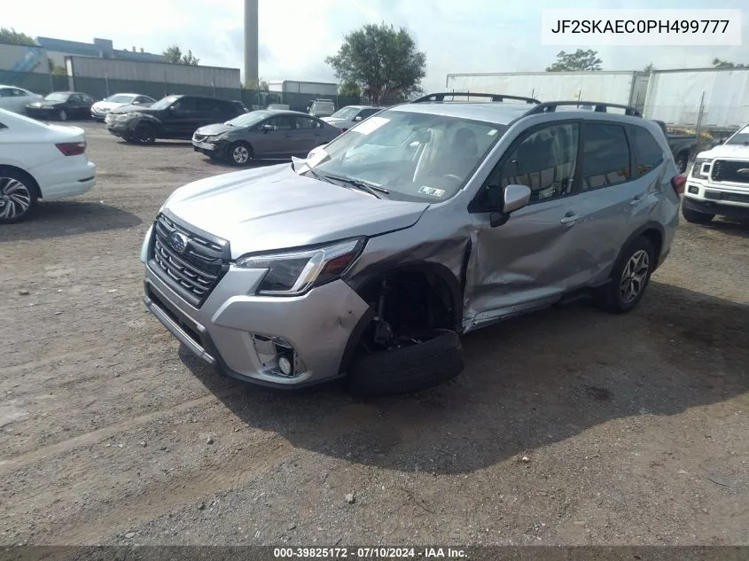 2023 Subaru Forester Premium VIN: JF2SKAEC0PH499777 Lot: 39825172