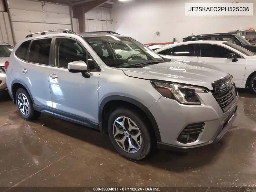 2023 Subaru Forester Premium VIN: JF2SKAEC2PH525036 Lot: 39834011