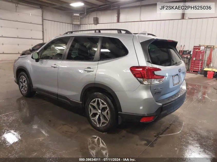 2023 Subaru Forester Premium VIN: JF2SKAEC2PH525036 Lot: 39834011