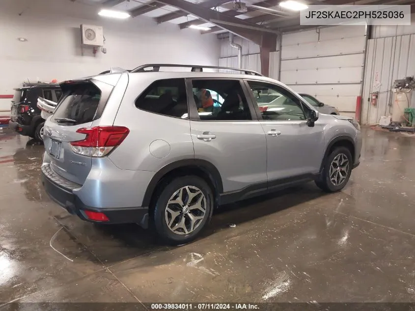 2023 Subaru Forester Premium VIN: JF2SKAEC2PH525036 Lot: 39834011