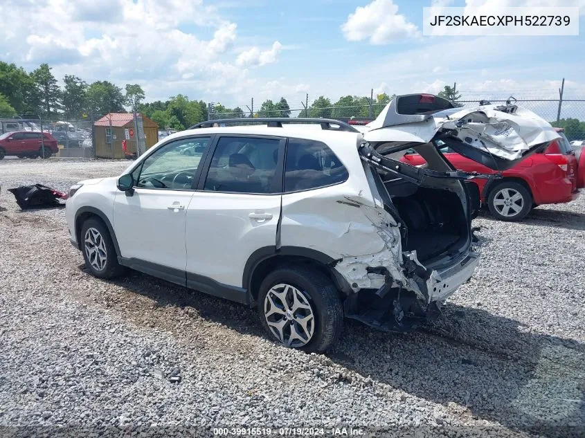 2023 Subaru Forester Premium VIN: JF2SKAECXPH522739 Lot: 39915519