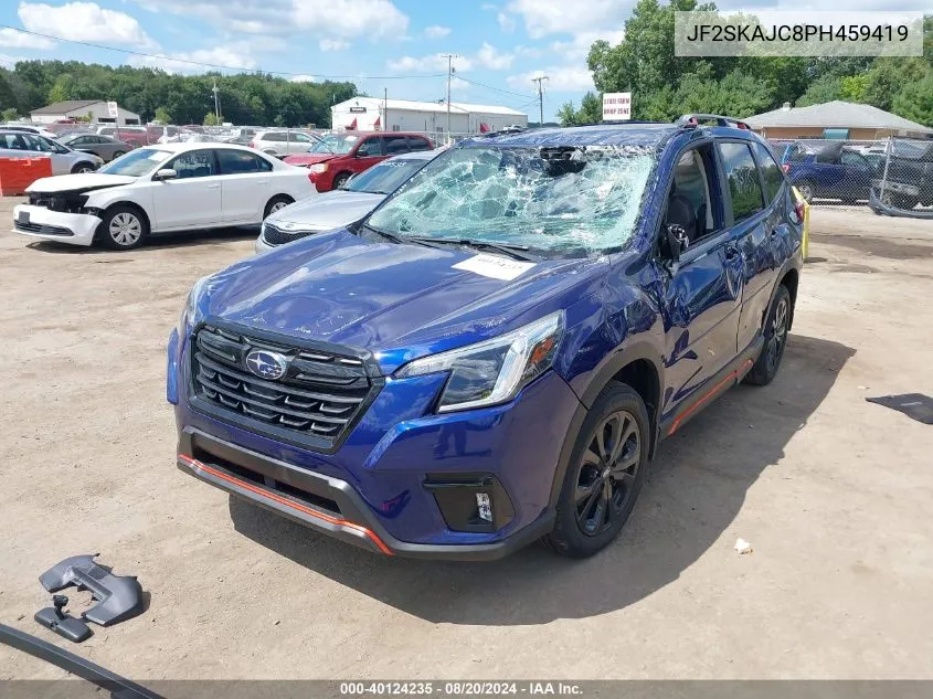 2023 Subaru Forester Sport VIN: JF2SKAJC8PH459419 Lot: 40124235