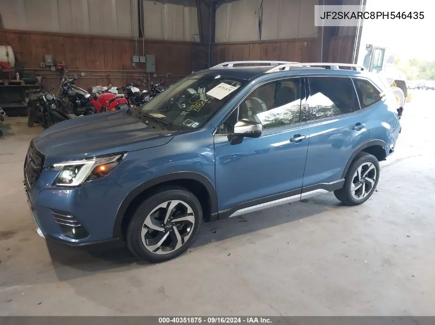 2023 Subaru Forester Touring VIN: JF2SKARC8PH546435 Lot: 40351875