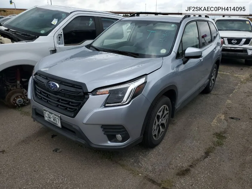 2023 Subaru Forester Premium VIN: JF2SKAEC0PH414095 Lot: 40408302