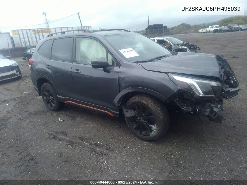 2023 Subaru Forester Sport VIN: JF2SKAJC6PH498039 Lot: 40444606