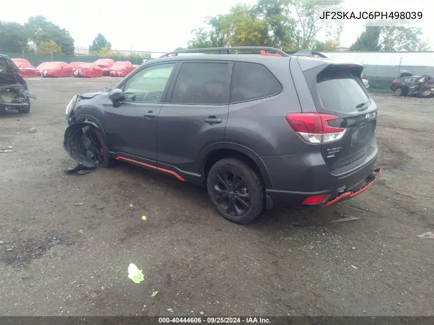 JF2SKAJC6PH498039 2023 Subaru Forester Sport