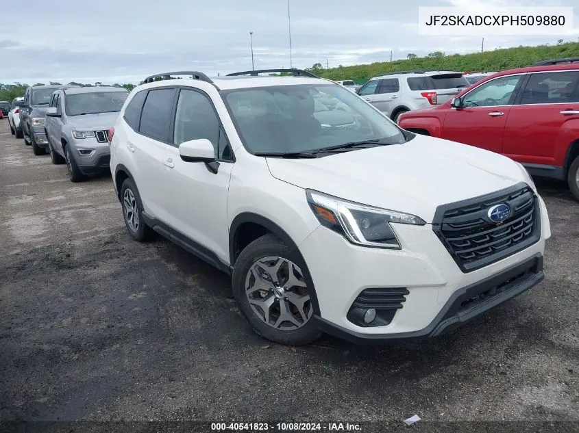 2023 Subaru Forester Premium VIN: JF2SKADCXPH509880 Lot: 40541823