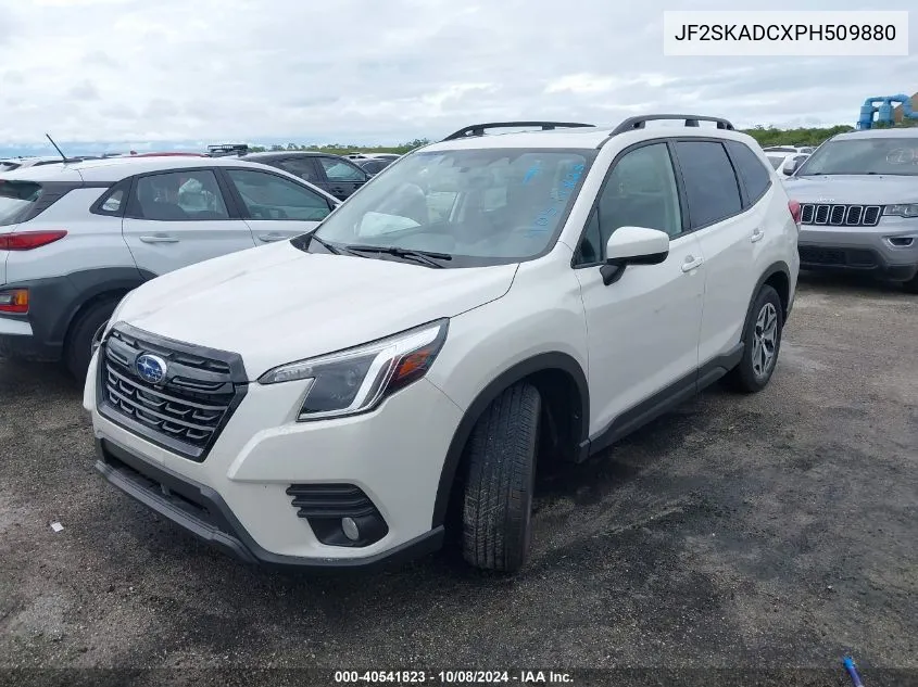 2023 Subaru Forester Premium VIN: JF2SKADCXPH509880 Lot: 40541823