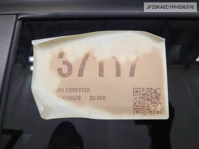 2023 Subaru Forester Premium VIN: JF2SKAEC1PH536576 Lot: 40597592